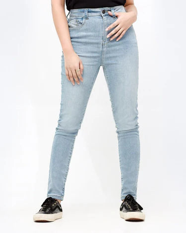 Skinny Fit Faded Jeans - FWBDP23-004