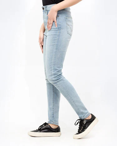 Skinny Fit Faded Jeans - FWBDP23-004