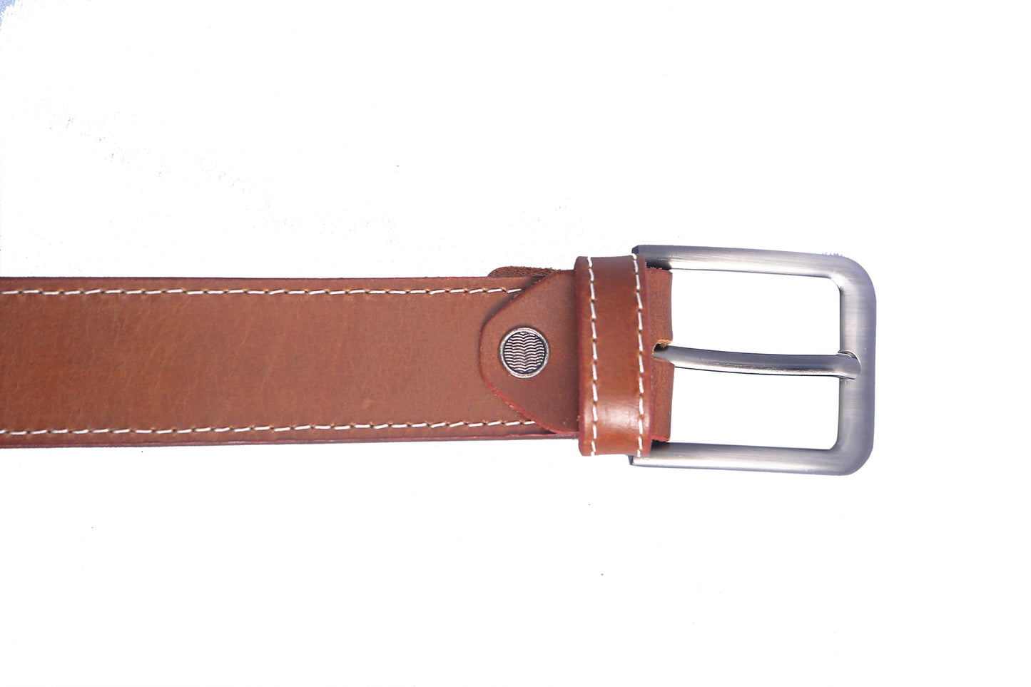 Fashillionaire Genuine Leather Brown belt - 00001