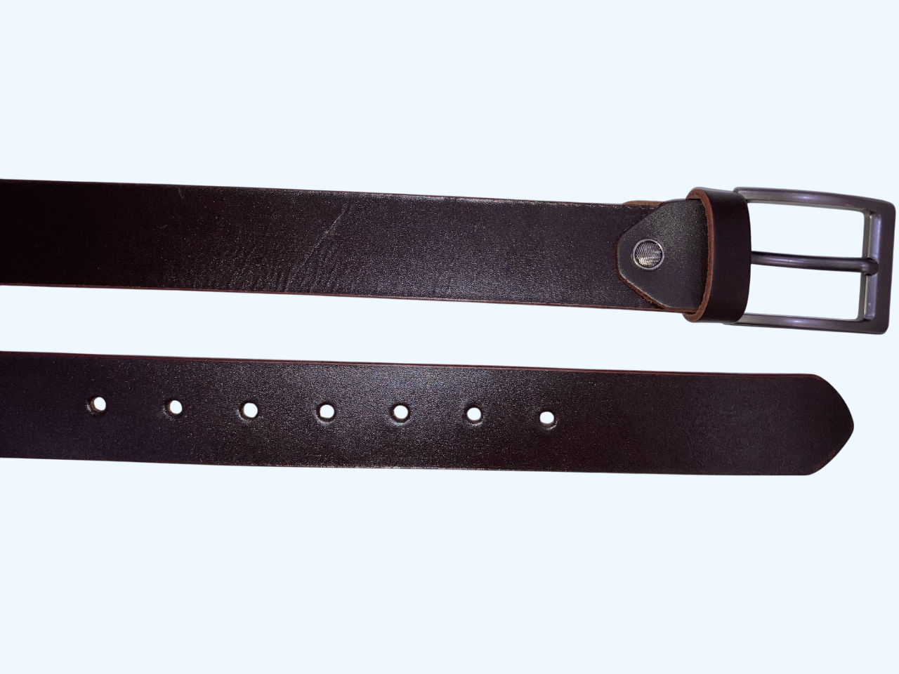 Fashillionaire Genuine Leather Dark Brown Belt - 00004